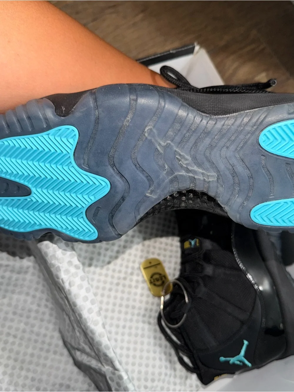 Jordan retro 11 - Black gamma